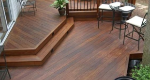 wooden deck