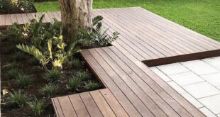 wooden deck