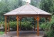 wood gazebo