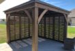 wood gazebo