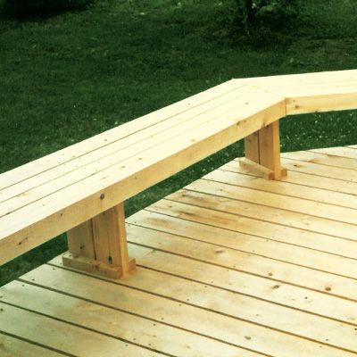 The Benefits of Adding Seating to Your Deck with Built-In Benches