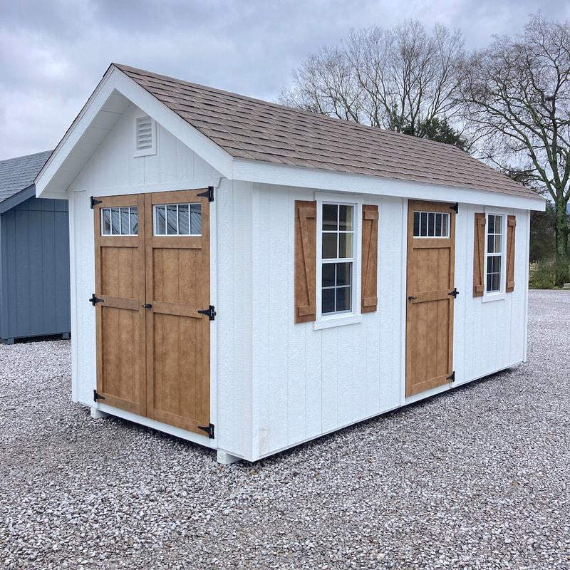 wooden storage sheds