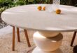 round garden table