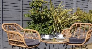 small garden table and chairs