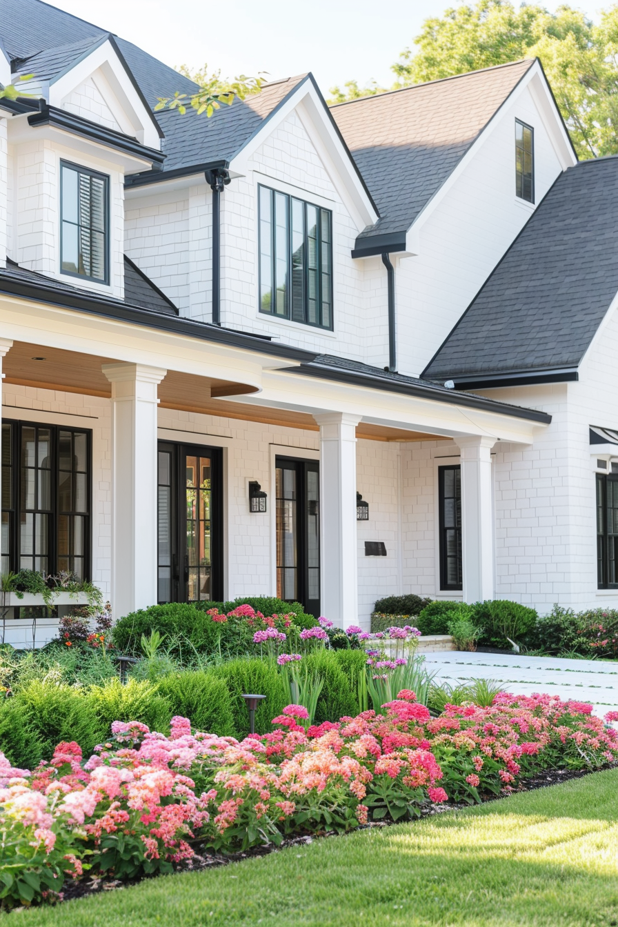 The Charm of Contemporary Farmhouse Front Yard Landscaping