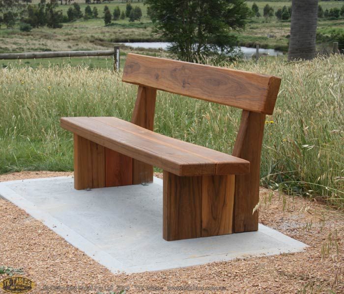 wooden garden benches