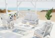 white wicker patio furniture