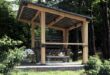 wood gazebo