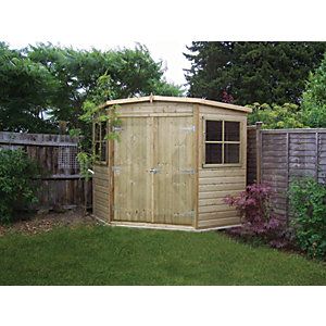 The Charm of a Corner Shed: A Unique  Addition to Your Outdoor Space