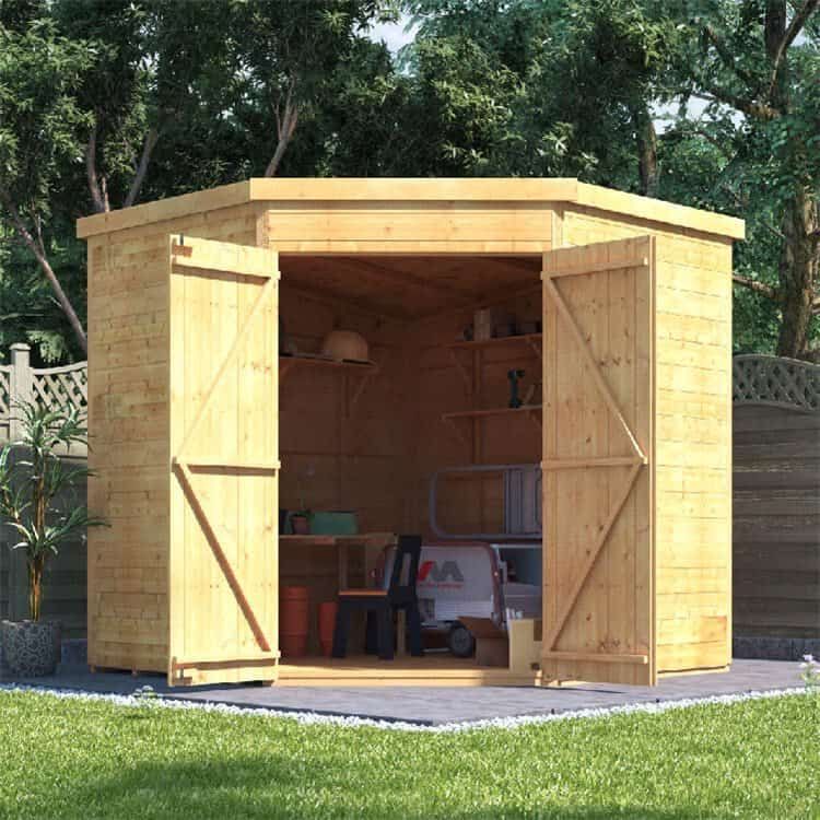 The Charm of a Corner Shed: Utilizing Every Inch of Your Outdoor Space