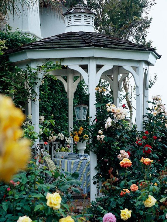 The Charm of a Cozy Gazebo