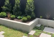 small garden wall