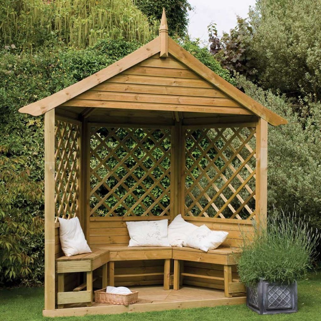 The Charm of a Petite Gazebo