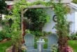 small garden pergola