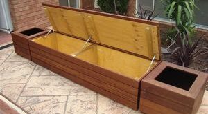 garden storage boxes