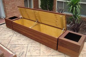 garden storage boxes