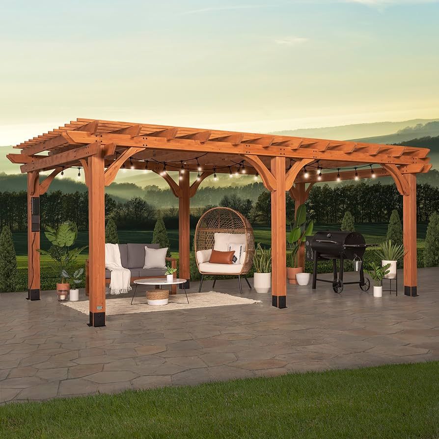 The Elegance of Cedar Pergolas: A Timeless Addition to Your Outdoor Space