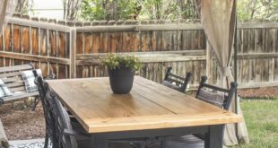 patio table and chairs