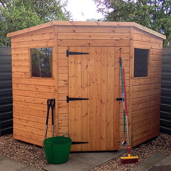 The Perfect Addition to Your Outdoor Space: The Charm of a Corner Shed