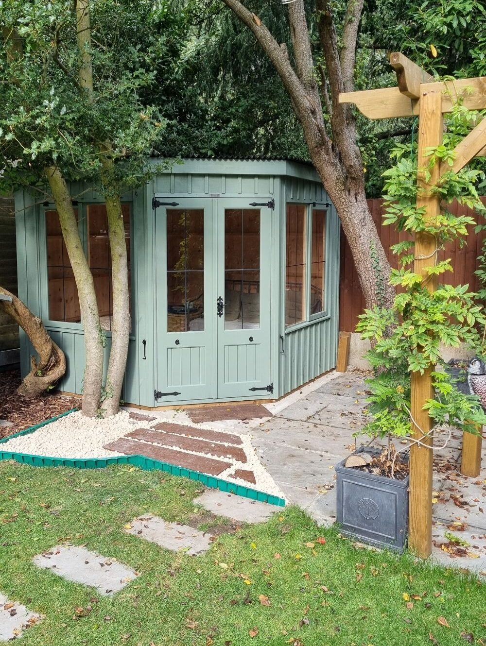 The Perfect Solution for Extra Space: Corner Sheds