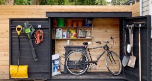 outdoor storage shed