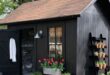 outdoor shed