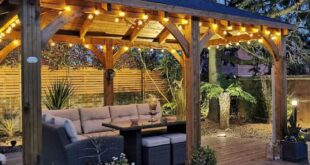 wood gazebo