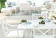 white outdoor furniture