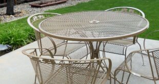 wrought iron outdoor furniture