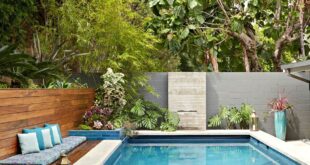 backyard patio designs with pool