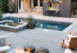 backyard patio designs with pool