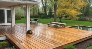 backyard deck