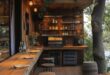 outdoor kitchen