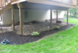 landscaping under deck