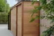 outdoor storage shed