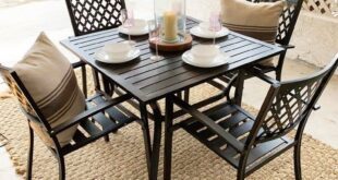 patio table and chairs