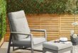 reclining garden chairs