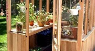 backyard greenhouse