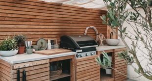 backyard kitchen