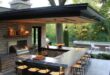 backyard kitchen