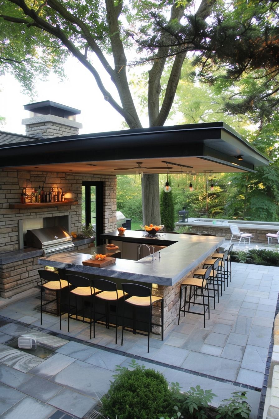 The Ultimate Outdoor Cooking Space: Discover the Charm of a Backyard Kitchen