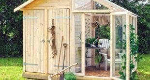 wooden garden sheds