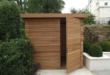 wooden storage sheds