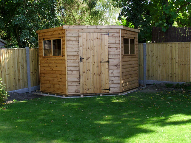 The Versatile Corner Shed: A Practical and Stylish Storage Solution