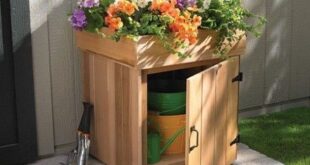 garden storage boxes