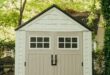 rubbermaid storage sheds