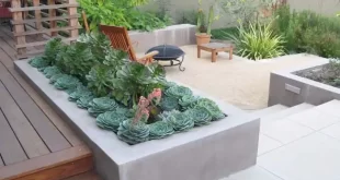 garden planter concrete