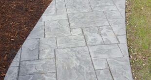 stamped concrete