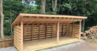 wooden storage sheds