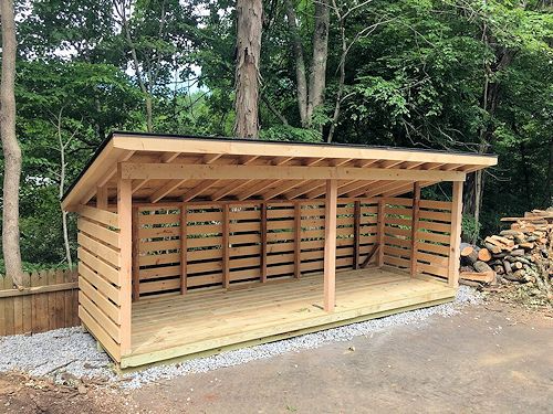 wooden storage sheds